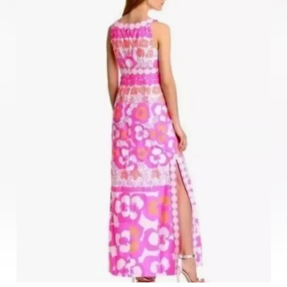 LILLY PULITZER SIZE 0‎ DIDI MAXI DRESS *PANSY DANCE* - Picture 3 of 8